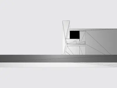 Villa Building Low-poly 3D model