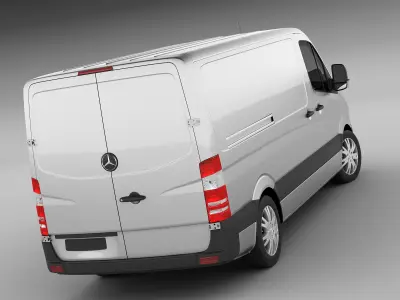 Mercedes Sprinter 2014 standard 3D model