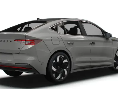 Skoda Enyaq Coupe RS 2026 3D model