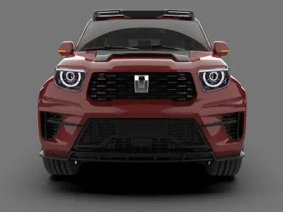 Great Wall Tank 700 Hi4-T 3D model