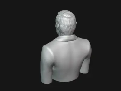 Vladimir Putin Bust 3D printable model 3D print model