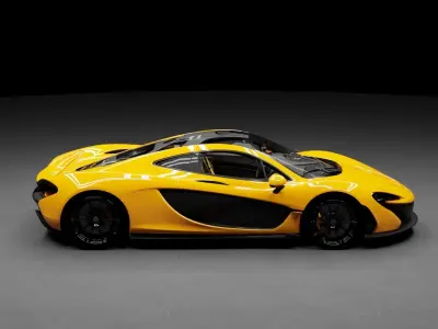 Mclaren P1 3D model