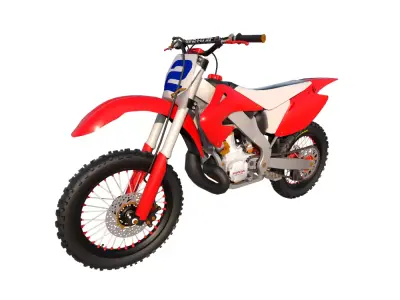 Motocross Honda 3D model