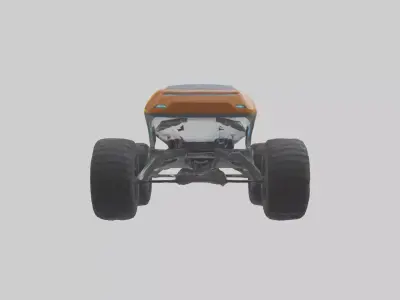 Futuristic Allterrain Vehicle model 3D model