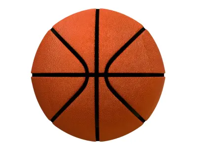 Realistic Basketball Low-poly 3D model