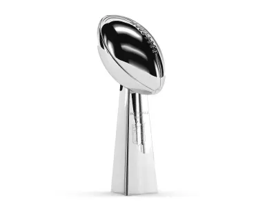 Super Bowl Cup Trophy 3D model