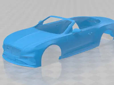 Bentley Continental GTC Speed 2025 - Body Car STL Model 3D print model