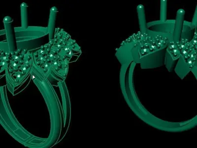 jewelry ring26 3D print model