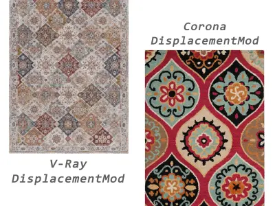 Rugs No 1028 Low-poly 3D model