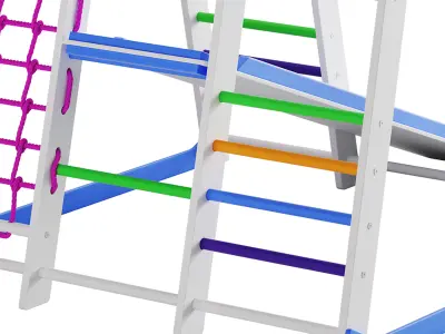 Childrens sports kitty Watercolor Sky mine 3D model