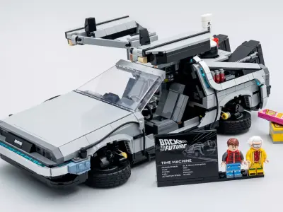 TwindBricks3D - 10300 Back to the Future Time Machine 3D print model