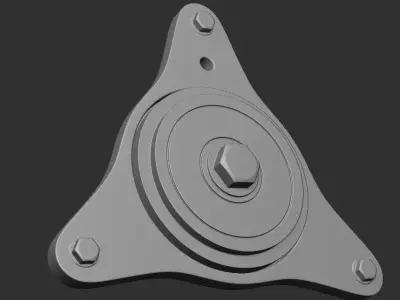 CAR TIMING BELT DECOR 3D print model