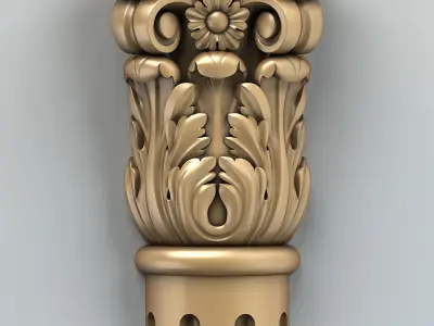 Column Capital 005 3D model