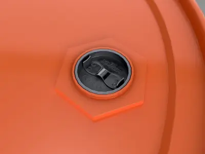 Realistic Repsol Barrel 3D Model Low-poly 3D model