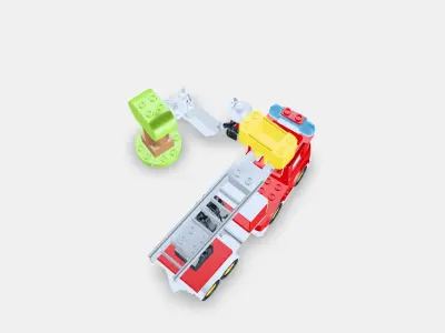 LEGO DUPLO Fire Engine 10969 3D model