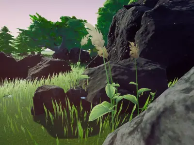 Stones and Rocks FREE Mini Pack - Unreal Engine 4 Free low-poly 3D model