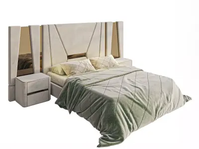 LunaDream Bed Vol01 3D model