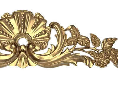  decorative pattern ready for 3D printing 3D model