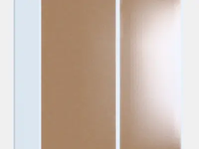 PAX - HASVIK Wardrobe combination Low-poly 3D model