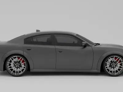 Dodge Charger SRT Hellcat 3D model