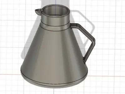Pitcher Free 3D print model
