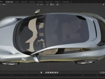 Ferrari Purosangue 3D model