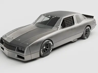 1986 Chevy Monte Carlo - Stock Car 3D model