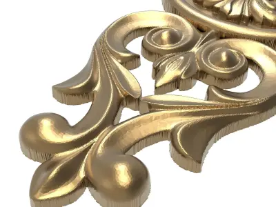  decorative pattern ready for 3D printing 3D model 25