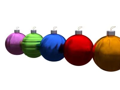 Christmas Bells Free 3D model