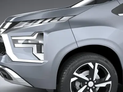 Mitsubishi Xpander 2022 3D model