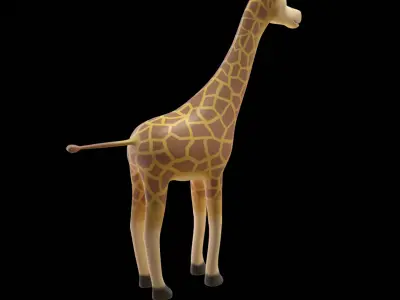 Giraffe  Low Poly 3D Model 3D model