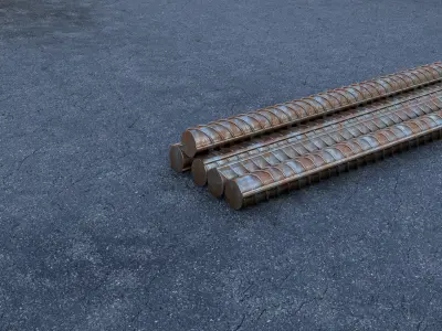 Armature realistic 3D model