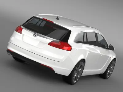 Vauxhall Insignia Sports Tourer 2013 3D model
