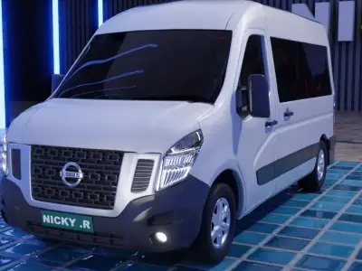 Nissan NV400 3D Model 3D model