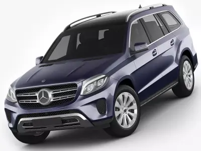 Mercedes GLS 2017 3D model