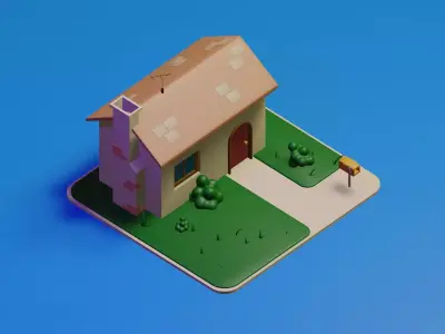 House 3D model get