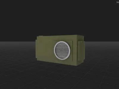 Street Racing Props Low-poly 3D model