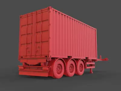 Trailer mod17 3D print model