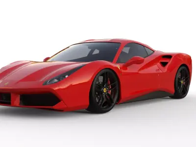 Ferrari Ferrari 488 3D model
