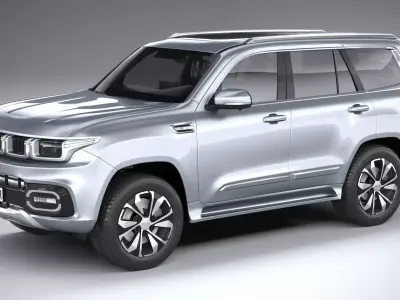 BAIC Beijing BJ60 2024 3D model