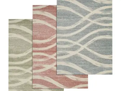 Rug Set 2244 3D model