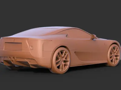 Lexus LFA 3D print model