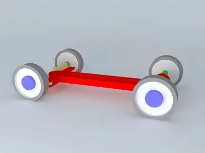 prototype toy car 3D model