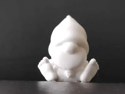 Sitting Gnome 3D print model