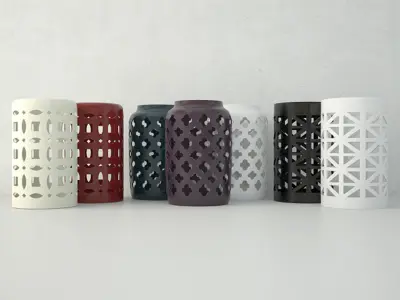 Ceramic Lanterns 3D model