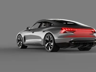 AUDI E-TRON GT 3D model by lutzrohlfing from CGTrader