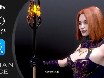 Female WarriorS 3D Model Collection