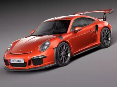 Porsche 911 GT3RS 2016 3D model