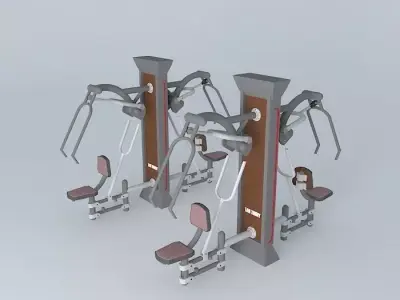 Weight machine Free 3D model