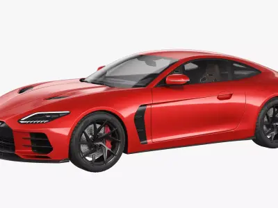 Generic Sports Car 3D model